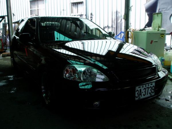 2000年 HONDA 喜美 K8 3D 原廠手排 黑色 照片1